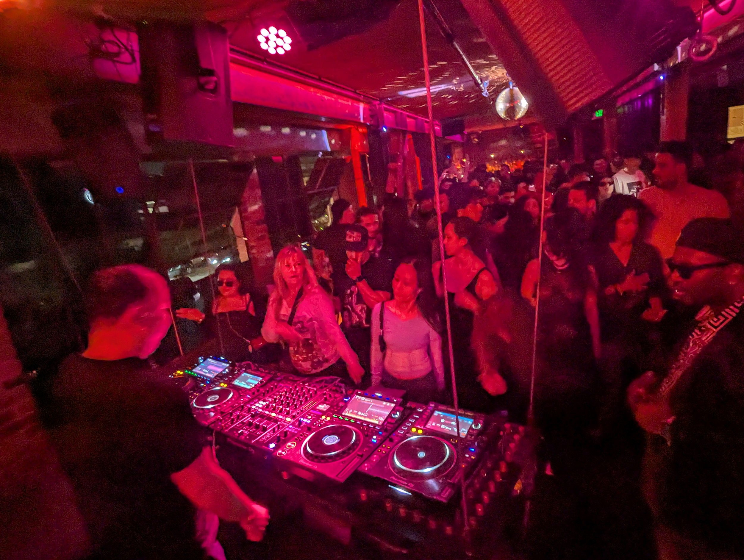 DJ Sang-Do rocking the crowd at Monkey Loft for Soft Option